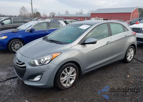 2014 Hyundai Elantra Gt из США, поврежденный, VIN KMHD35LHXEU209555